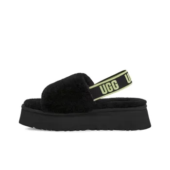 UGG DISCO Slide Stylish Sandals Women's Black