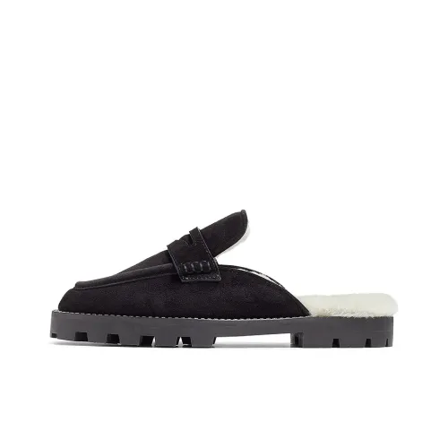Jimmy Choo Ronnie Flat Stylish Sandals Women's Black