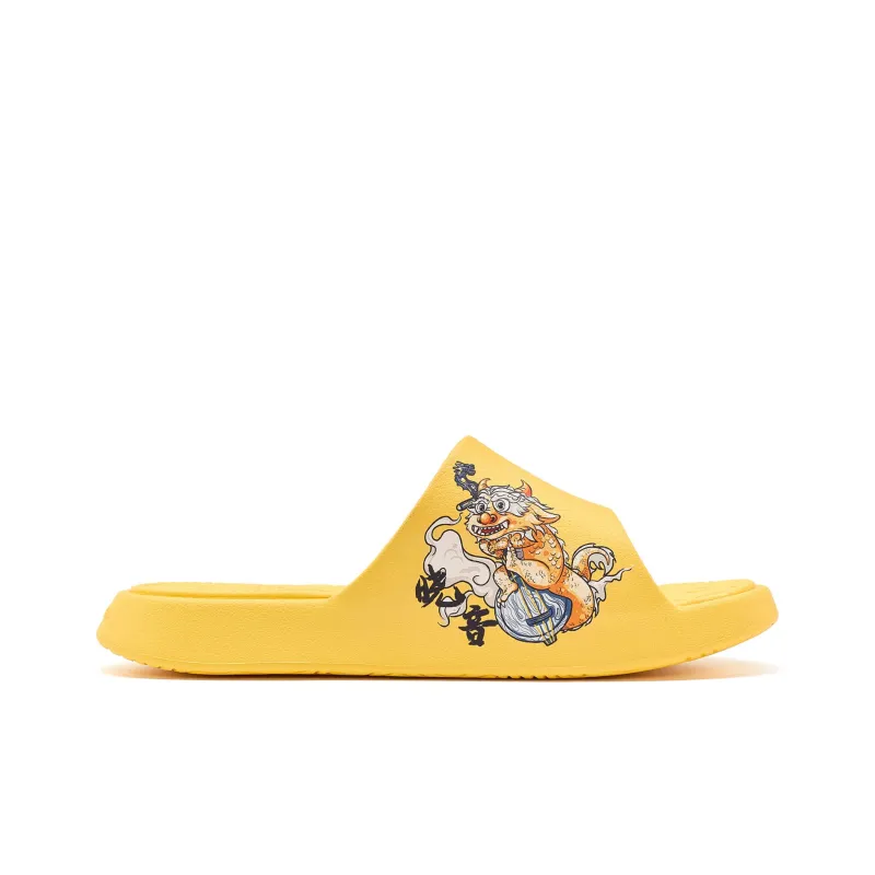 PEAK Tai Ji1.0 Slide Slippers Men Persian Yellow-1
