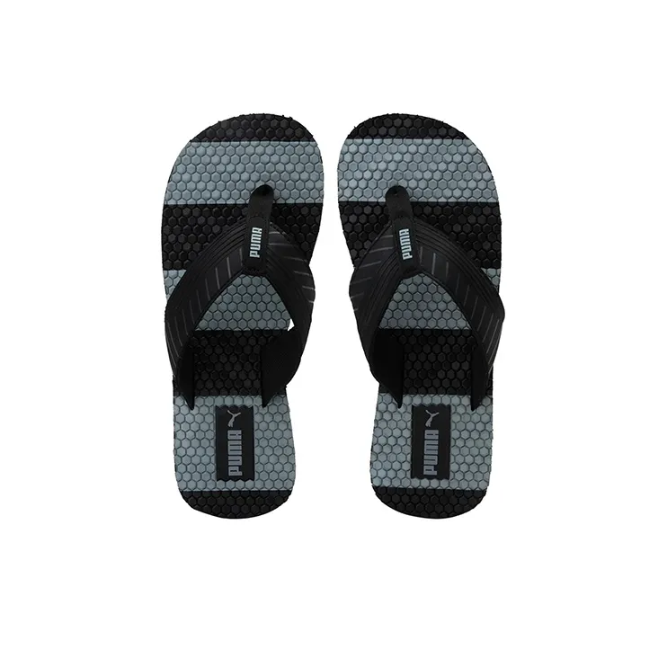 PUMA Freddy IDP Slide Slippers Unisex Black Gray-2