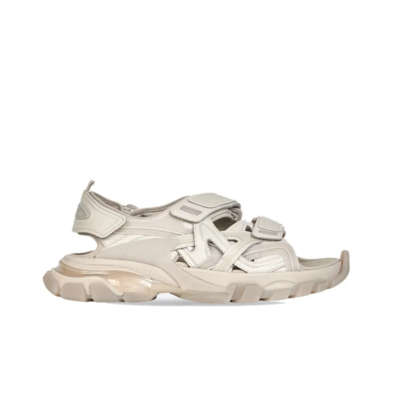 Balenciaga Track 2.0 Beach Sandals Men's Beige-1