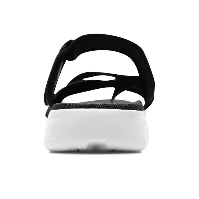 Skechers On The Go Slide Slippers Men Black/White-3