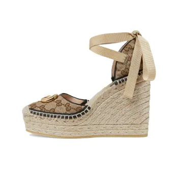 GUCCI GG Logo 120mm Espadrilles