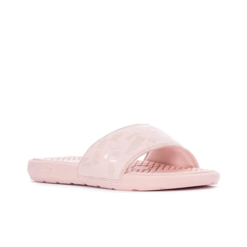 PUMA Cool Cat Series Rubber Sole Slide Slippers Women's Pink-2