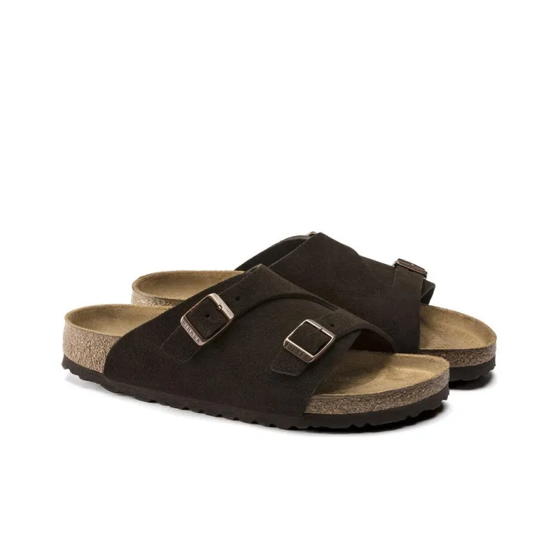 Birkenstock Zrich Suede Leather 'Mocca'-2