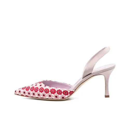 MANOLO BLAHNIK High Heels Women's Pink