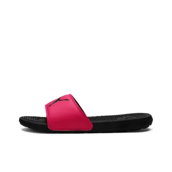 PUMA Cool Cat Sport Slides 'Black Bright Rose' Women's