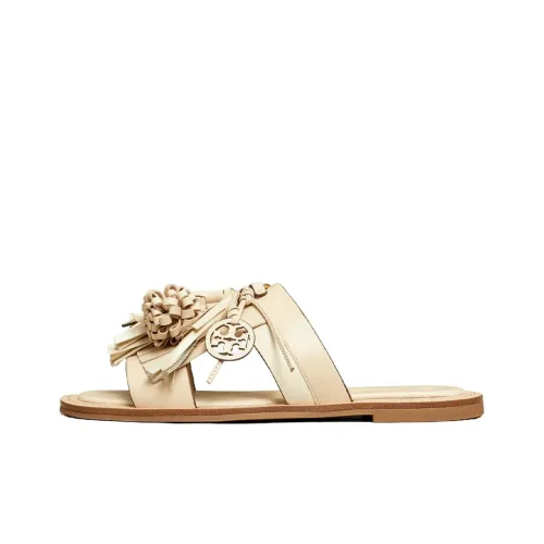 TORY BURCH Slide Slippers Women's Off White