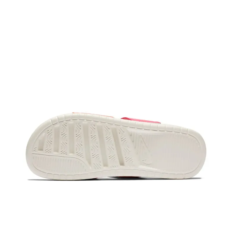 Nike Benassi Duo Ultra Slide 'Pink Orange White' Women's-3