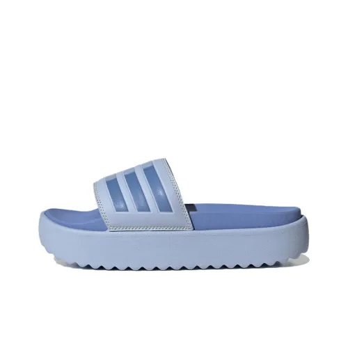 Adilette Women's Adidas Originals Platform Slide 'Blue Dawn' Women's