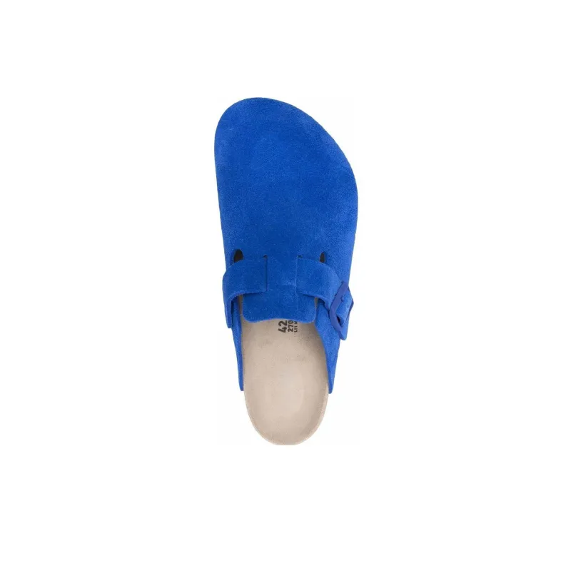 Birkenstock Boston Suede Leather 'Ultra Blue'-1