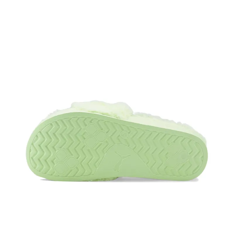 PUMA Leadcat 20 Ylm Sports Slippers Green Women's-5
