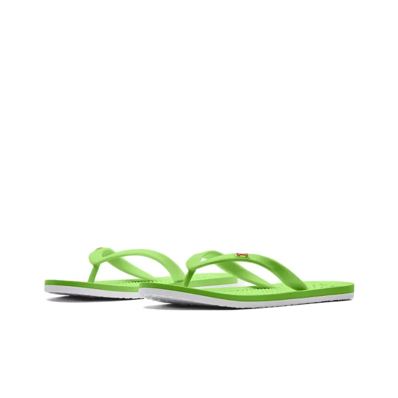 Under Armour Atlantic Dune Sandals 'Quirky Lime White' Women's-2