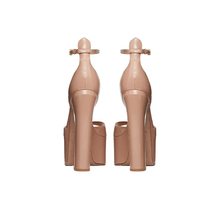 Valentino Garavani Tan-Go 155mm Patent-leather Pumps-3