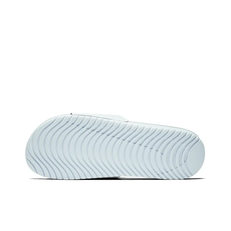 Nike Kawa Slide White Black-3