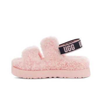 UGG Oh Fluffita Stylish Sandals Women's Pink Black