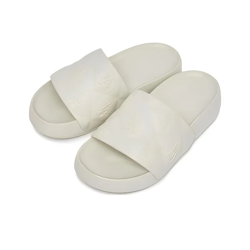 MLB Slipper Chunky Bouncer Slide Los Angeles Dodgers Los Angeles Dodgers Slide Slippers Unisex White-3