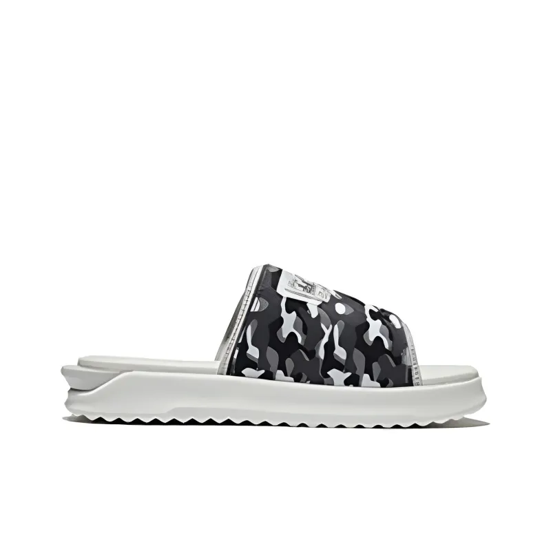 LiNing EVA Slide Slippers Men's Gray Black-1