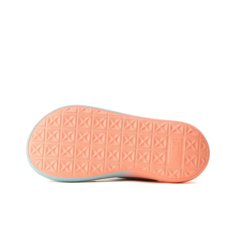 Puma Women's Suede Mayu Slide 'Summer Camp - Nitro Blue Peach Pink'-5