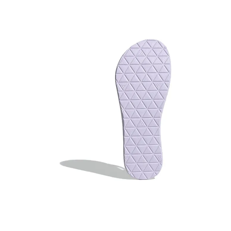 Adidas Eezay Flip Flops Purple White Slippers 'Purple White' Women's-4