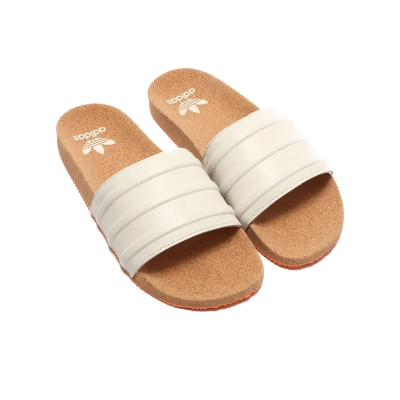 Adidas Adilette Premium Beige Cork-2