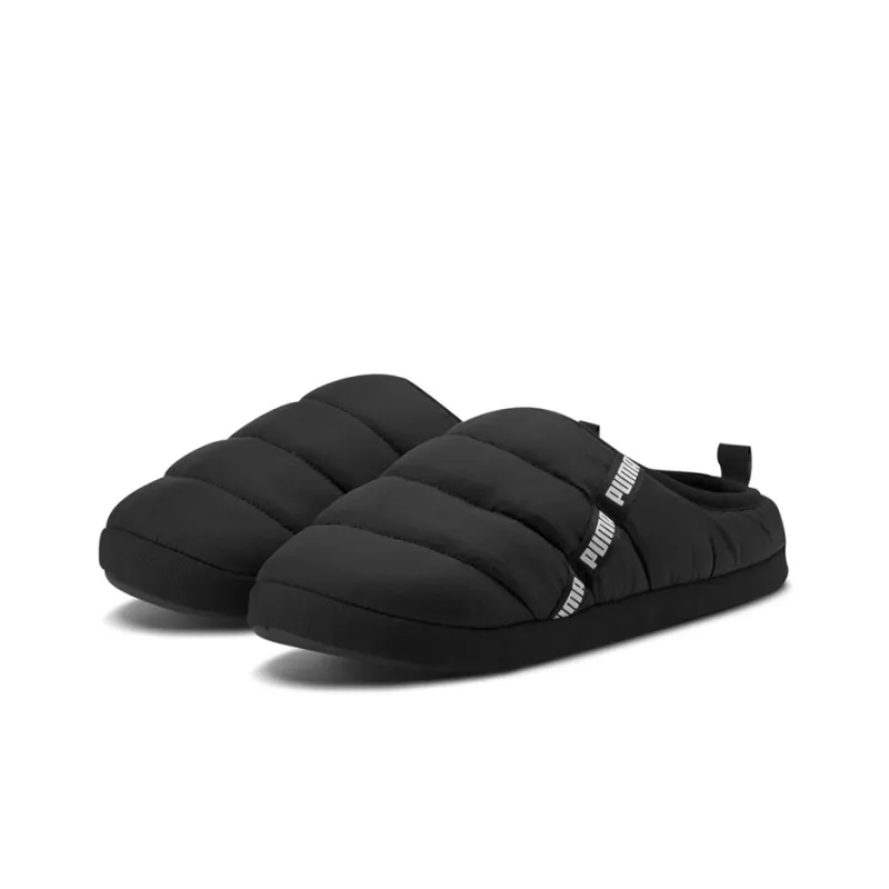 PUMA Scuff Slippers 'Black White'-2