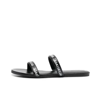 Balenciaga Logo Sandals 'Calf Black' Women's
