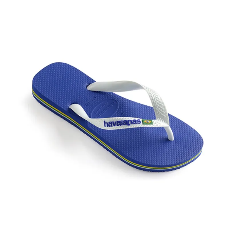 Havaianas Slip Resistant Flip Flops Unisex Blue-1