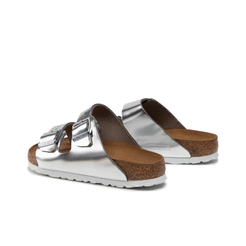 Birkenstock Metallic Buckled Sliders Women's-2