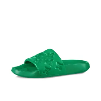 LOUIS VUITTON Waterfront Slide Slippers Men's Green
