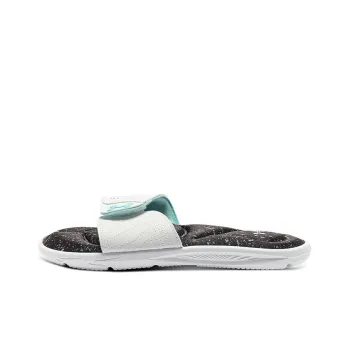 Under Armour Ignite Vi Graphic Fb Slippers White/Black Women's