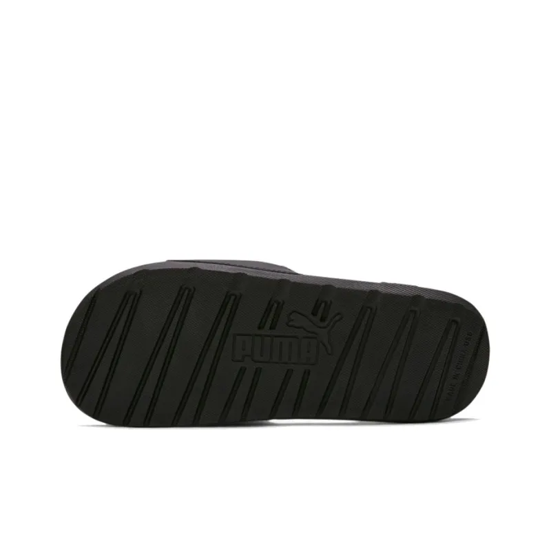 Puma Women's Cool Cat Slides 'Black Luminous Pink'-4