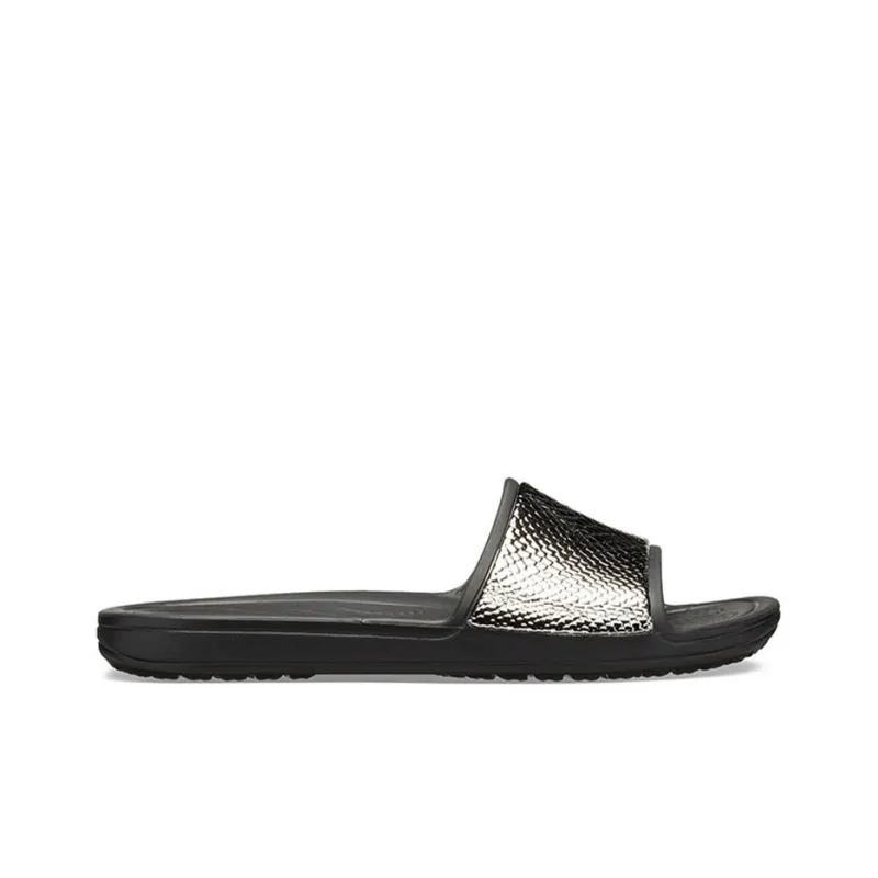 Crocs Sloane Slide Slippers Women's Black-1