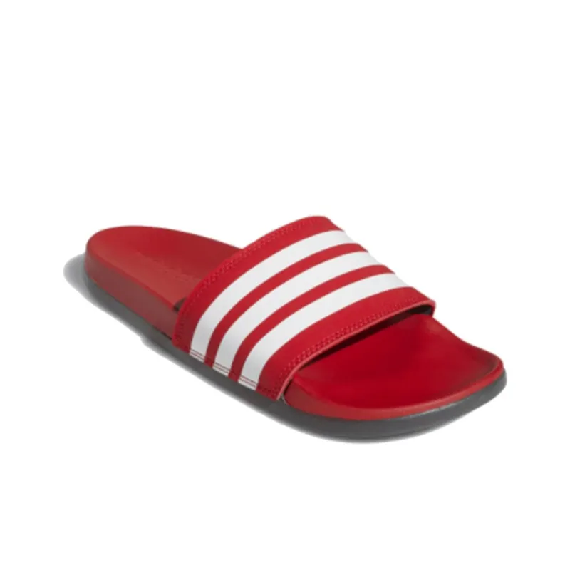 Adidas Adilette Comfort Slides 'Scarlet White'-1