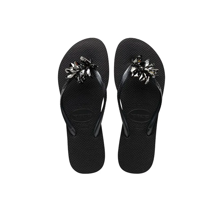 Havaianas HAVIANA Minerals Crystal Flip Flops Women's Black-3