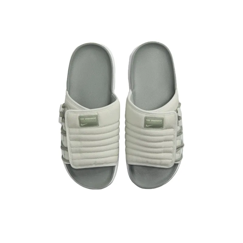 Nike Asuna 2 Premium Slides 'Grey White'-3