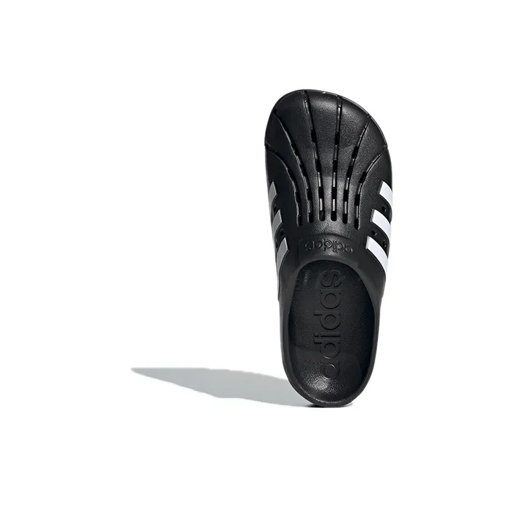 Adidas Adilette Clogs Core Black Cloud White-4