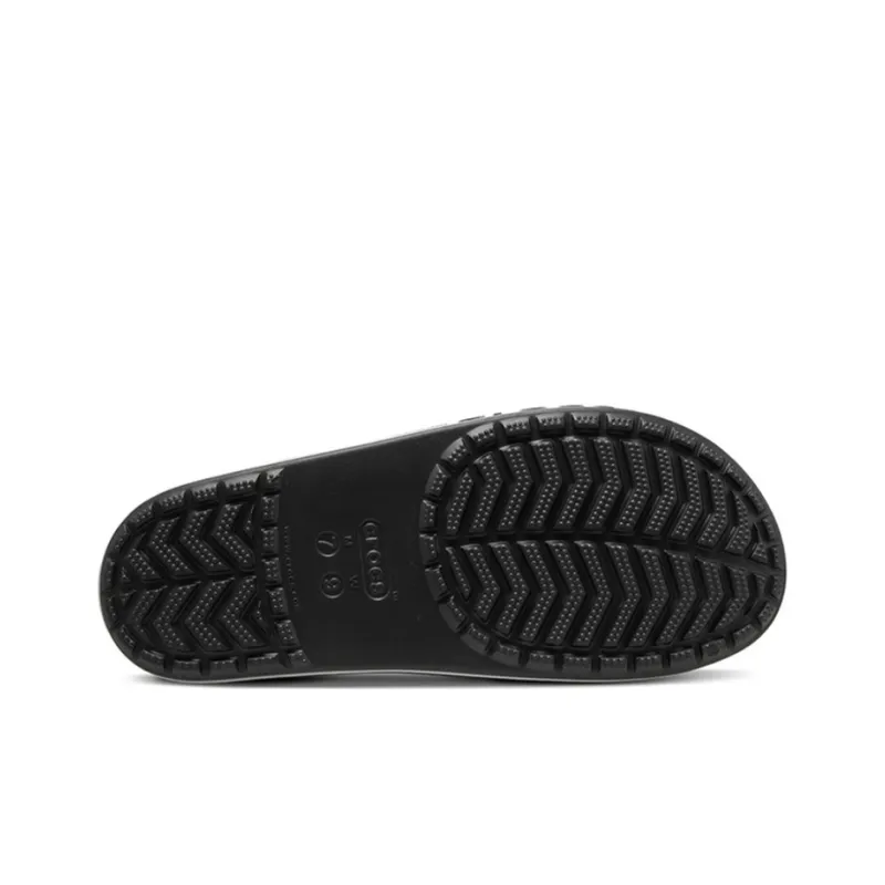 Crocs Bayaband Clog Hollow Out Casual Black Slippers-4