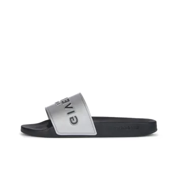 Givenchy Women's Logo Slide 'Metallic Silver'