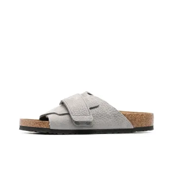 Birkenstock Kyoto Nubuk Leather ' Desert Buck Whale Gray'