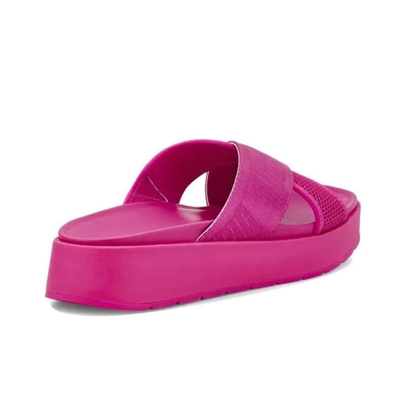UGG Slide Slippers Women's Rose Red-4