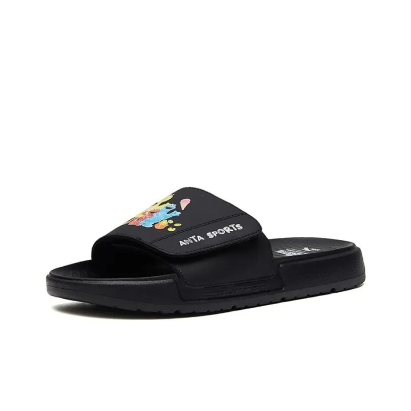 Anta Slide Slippers Men's Black-1