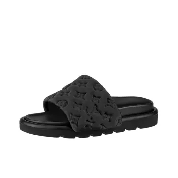 LOUIS VUITTON Pool Pillow CMFT Black Women's