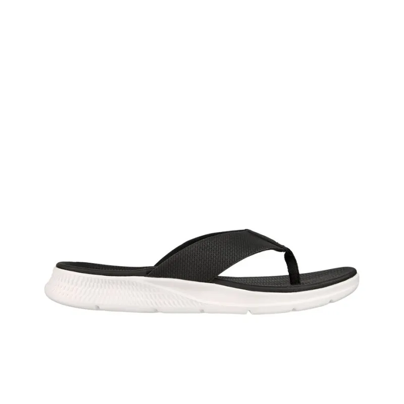 Skechers Go Consistent Sandal EVA Quiet Slide Slippers Men's Black White-1