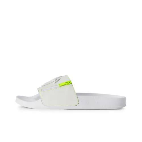 Giuseppe Zanotti/GZ Brett Slide Slippers Men's White