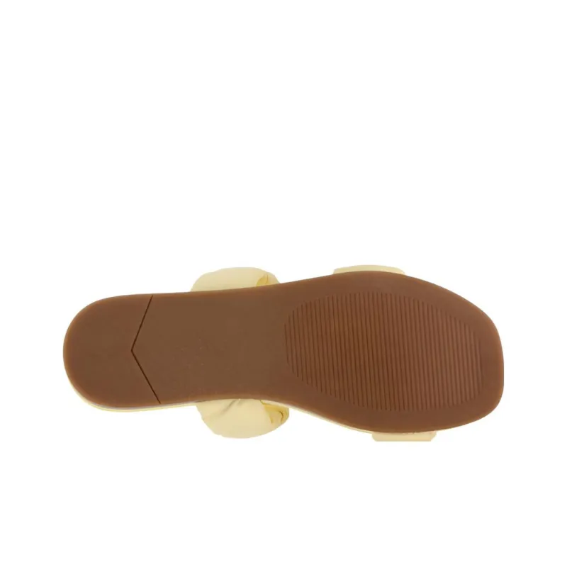STEVE MADDEN Slide Slippers Women's Yellow-5