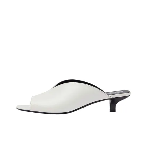 GUCCI Slide Slippers Women's White