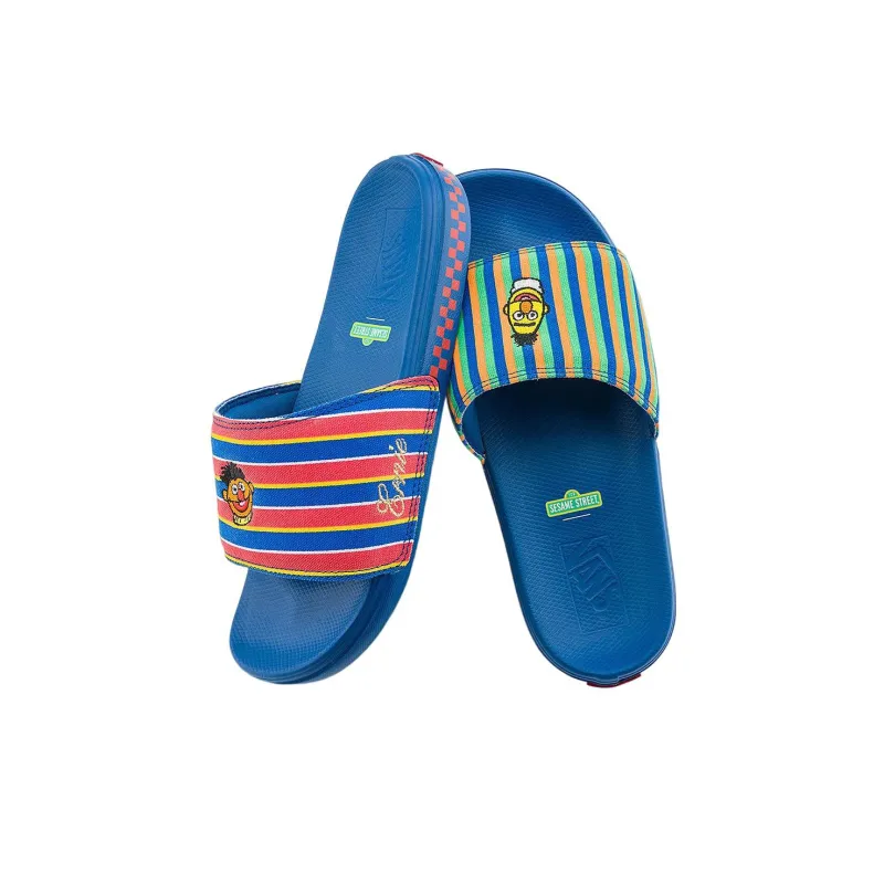 La Costa Sesame Street X Vans Slide On 'Ernie And Bert'-3