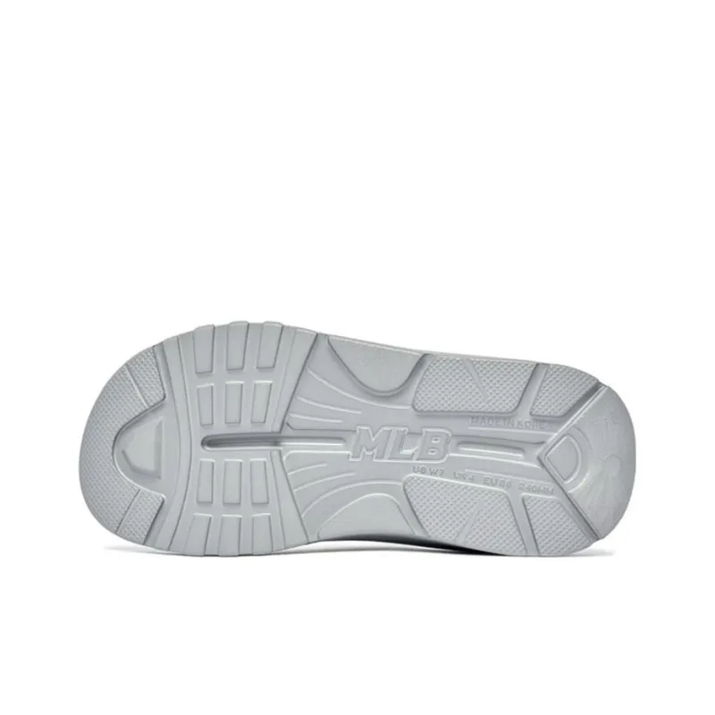 MLB Slipper Slide Slippers Unisex Gray Black-5