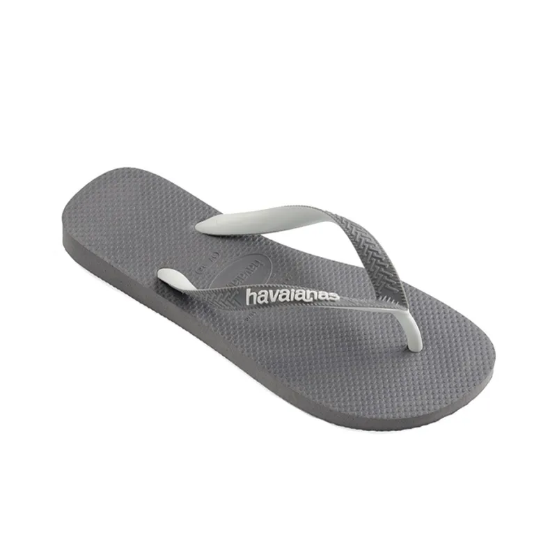Havaianas Top Mi HAVIANA Beach Minimalist Style Sandals With Straps Flip Flops Unisex Steel Gray-2